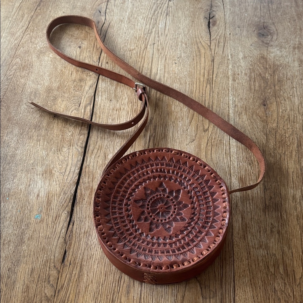 Genuine leather handbag custom made